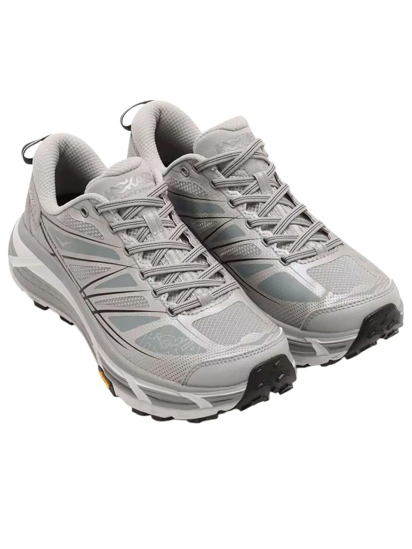Hoka One One Mafate Speed 2 'Galactic Grey' — изображение 2 из 6, серый