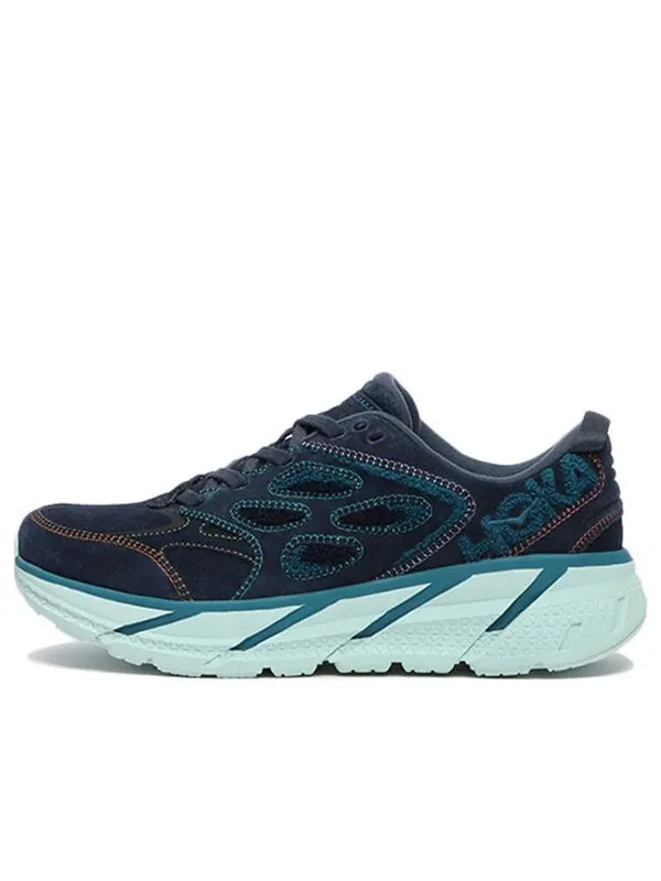 Кроссовки clifton l 'embroidery outer space' Hoka One One — изображение 1 из 4, синий