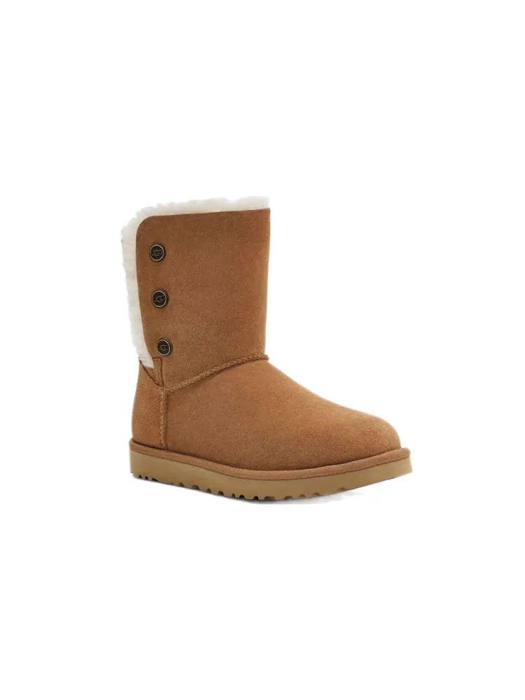 Ботинки зимние UGG WMNS Bailey Snaps — изображение 4 из 7, коричневый