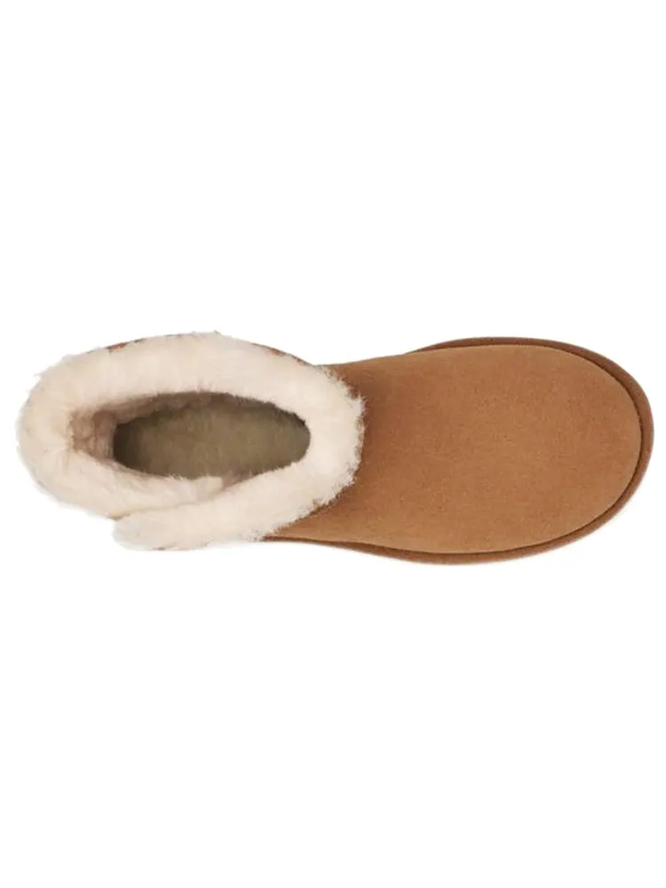 Ботинки зимние UGG WMNS Bailey Snaps — изображение 5 из 7, коричневый