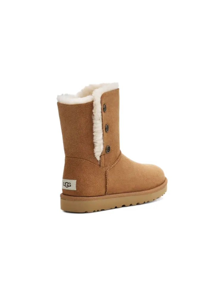 Ботинки зимние UGG WMNS Bailey Snaps — изображение 6 из 7, коричневый