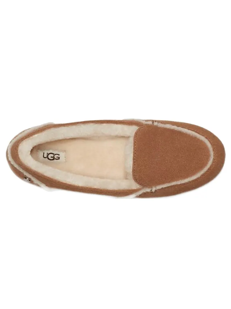Угги (WMNS) UGG Hailey Loafer 'Chestnut' — изображение 4 из 6, коричневый