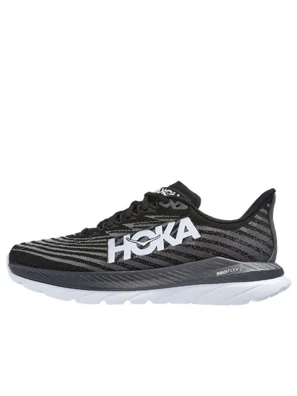 Кроссовки mach 5 'black castlerock' Hoka One One — изображение 1 из 4, черный