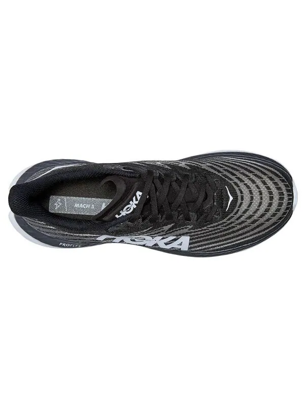 Кроссовки mach 5 'black castlerock' Hoka One One — изображение 4 из 4, черный