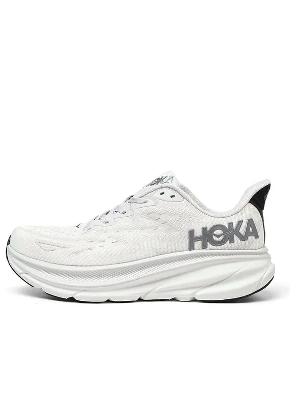 Кроссовки clifton 9 'nimbus cloud steel wool' Hoka One One — изображение 1 из 4, серый