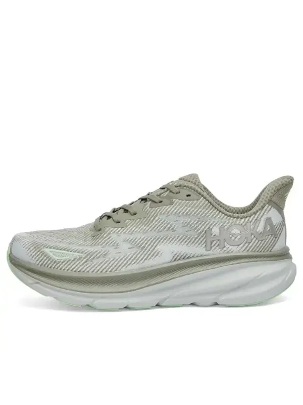 Кроссовки clifton 9 'olive haze mercury' Hoka One One — изображение 1 из 3, оливковый