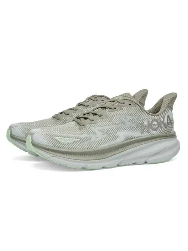 Кроссовки clifton 9 'olive haze mercury' Hoka One One — изображение 2 из 3, оливковый