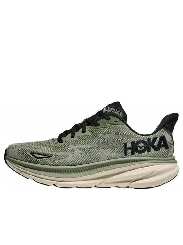 Кроссовки clifton 9 Hoka One One — изображение 1 из 4, зеленый