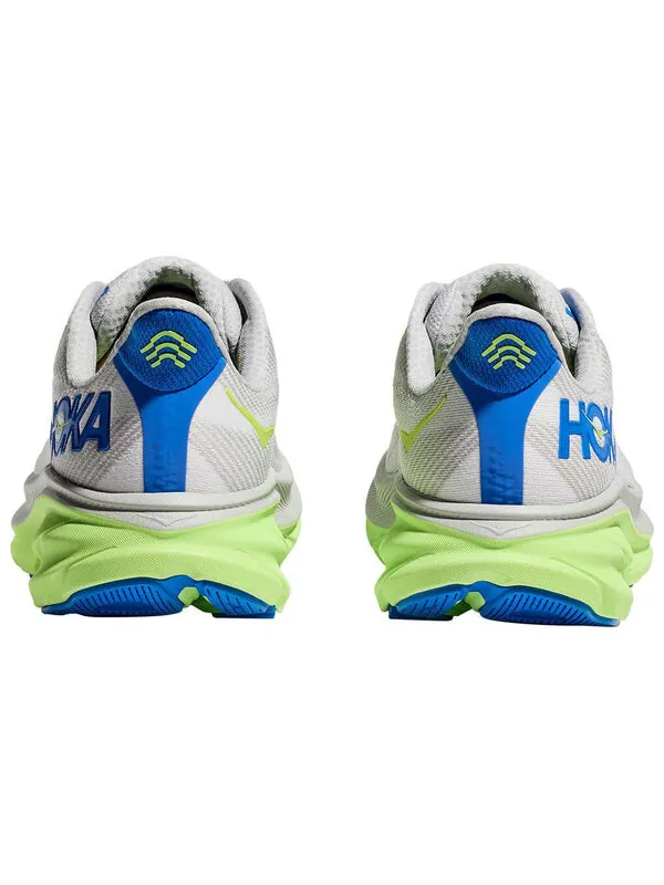 Кроссовки clifton 9 'stardust electric cobalt' Hoka One One — изображение 3 из 4, серый/синий/зеленый