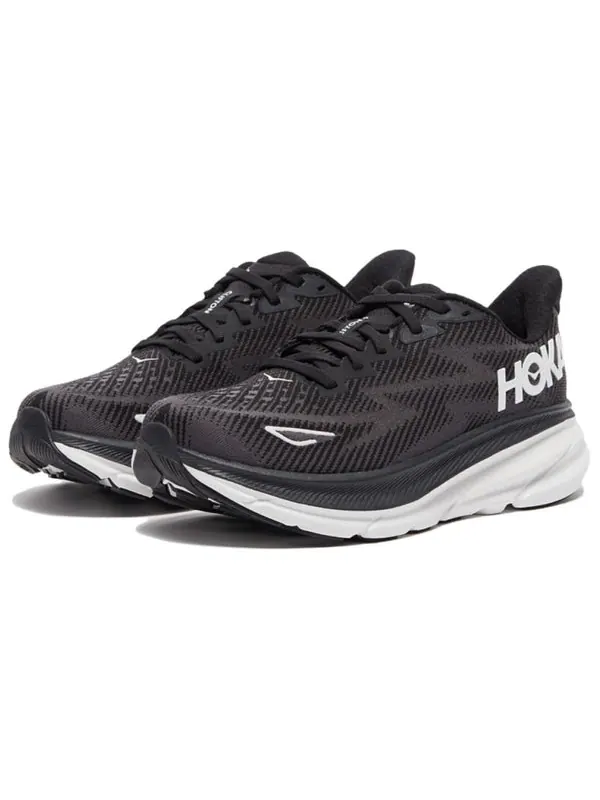 Кроссовки clifton 9 'black white' Hoka One One — изображение 3 из 4, черный/белый