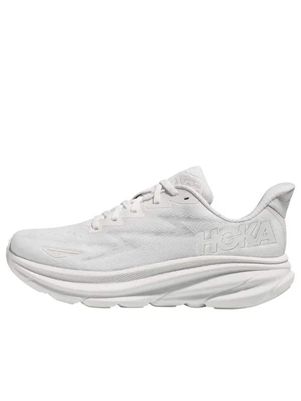 Кроссовки clifton 9 'triple white' Hoka One One — изображение 1 из 4, белый/белый