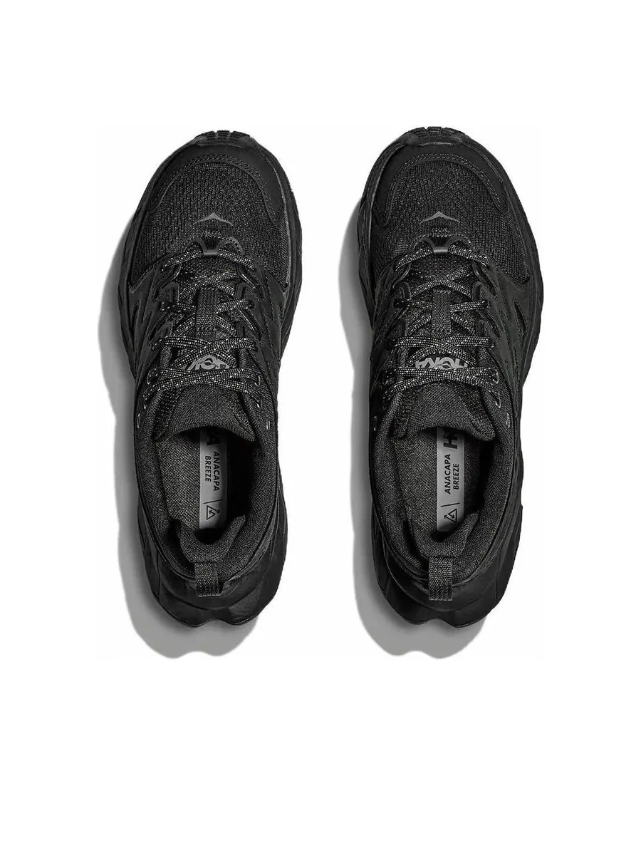 Кроссовки (WMNS) HOKA ONE ONE Anacapa Breeze Low 'Black' — изображение 4 из 5, черный