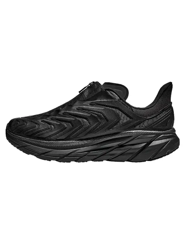 Кроссовки project clifton 'black' Hoka One One — изображение 2 из 4, черный/черный