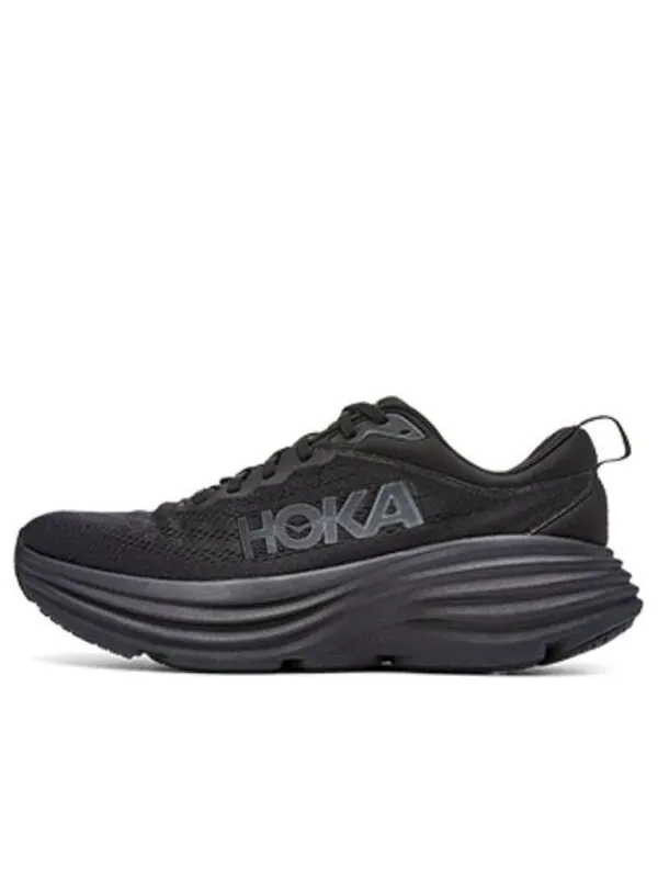 Кроссовки bondi 8 'black' Hoka One One — изображение 1 из 4, черный