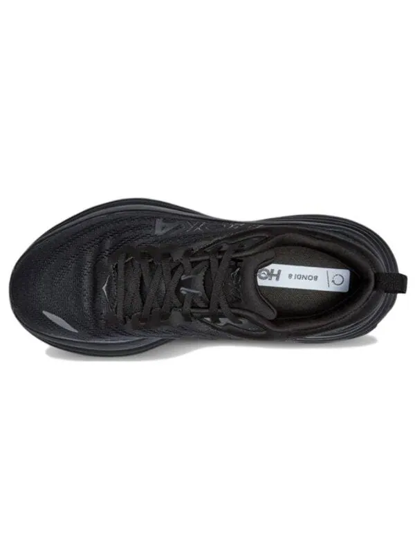 Кроссовки bondi 8 2e wide 'triple black' Hoka One One — изображение 4 из 4, черный/черный