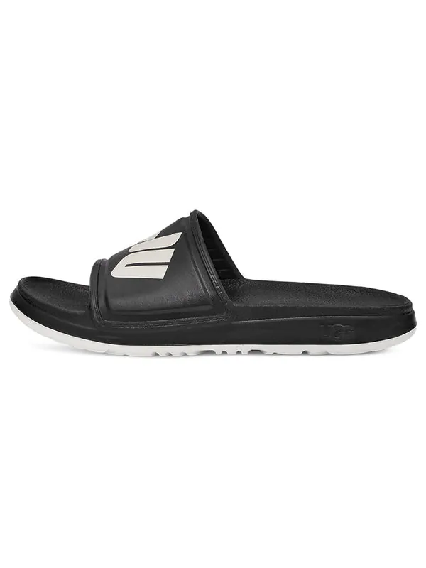 Тапочки wilcox slide 'black' Ugg — изображение 2 из 4, черный/белый