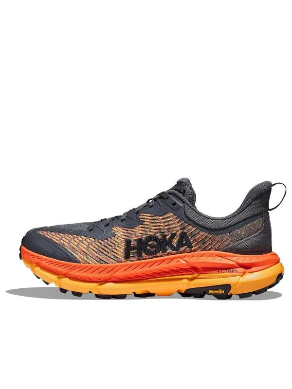 Кроссовки mafate speed 4 'castlerock flame' Hoka One One — изображение 1 из 4, черный