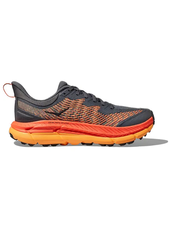 Кроссовки mafate speed 4 'castlerock flame' Hoka One One — изображение 3 из 4, черный