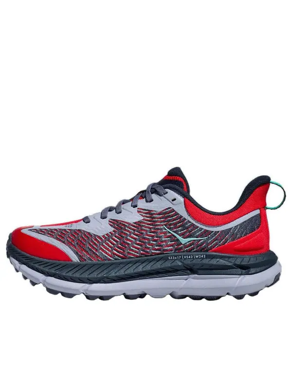 Кроссовки mafate speed 4 Hoka One One — изображение 3 из 4, серый