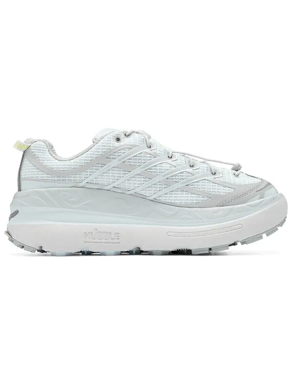 Кроссовки mafate origins 'white lunar rock' Hoka One One — изображение 3 из 4, белый/серый