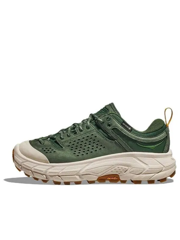 Кроссовки tor ultra low gore-tex 'mountain view' Hoka One One — изображение 1 из 4, зеленый/бежевый