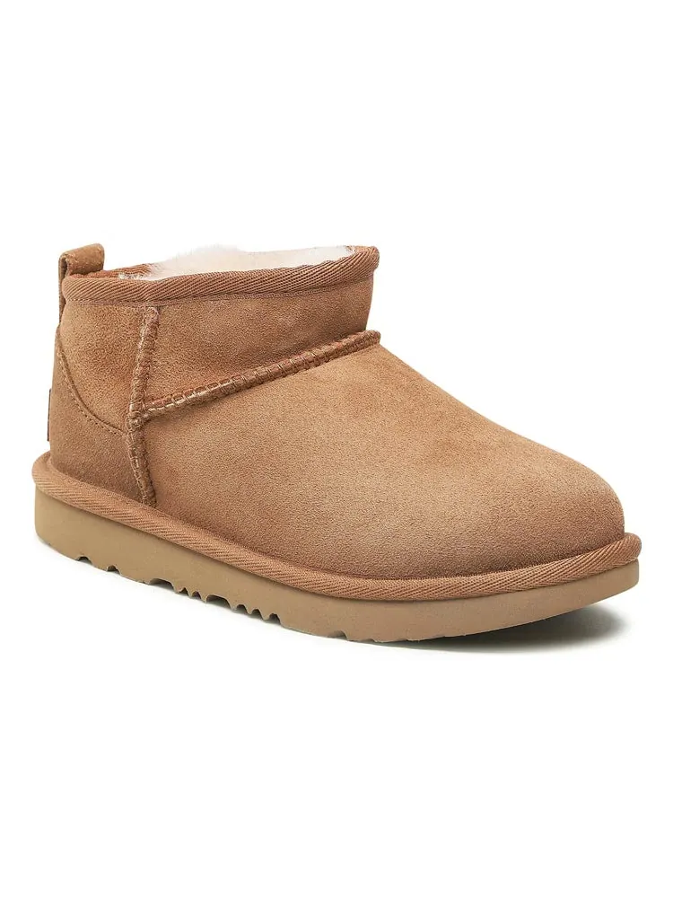 Кроссовки (PS) UGG Class Ultra Mini 'Chestnut' — изображение 2 из 4, коричневый