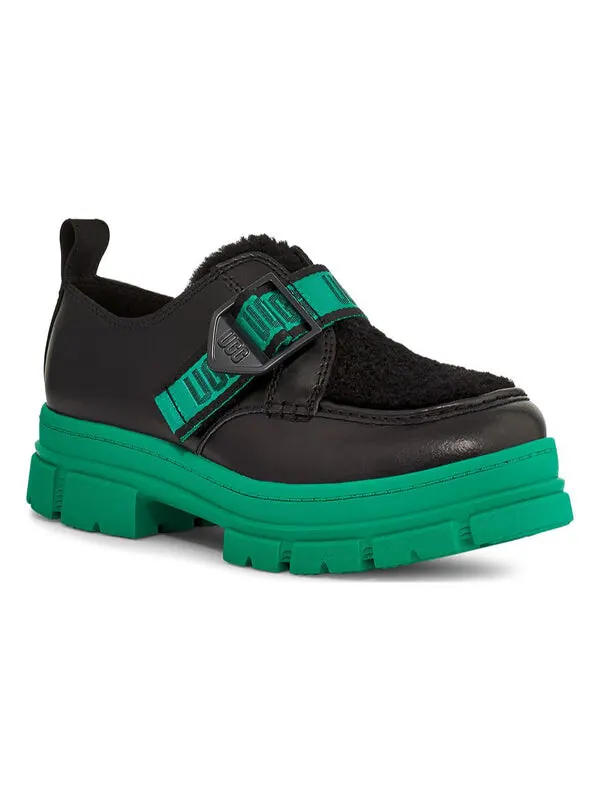 Кроссовки ashton loafer Ugg — изображение 3 из 4, зеленый/черный