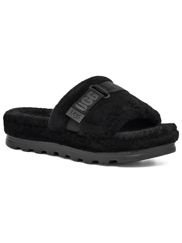 Тапочки fluff up 'black' Ugg — изображение 3 из 4, черный
