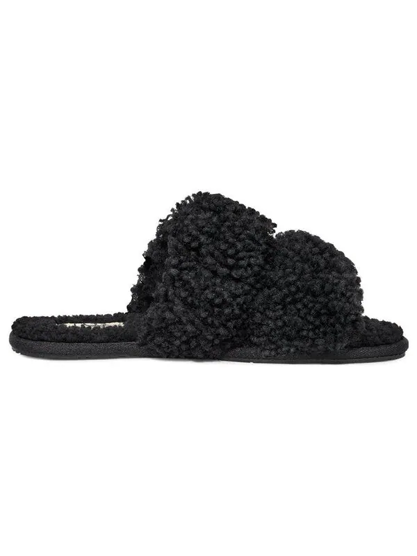 Тапочки maxi curly scuffetta 'black' Ugg — изображение 2 из 4, черный
