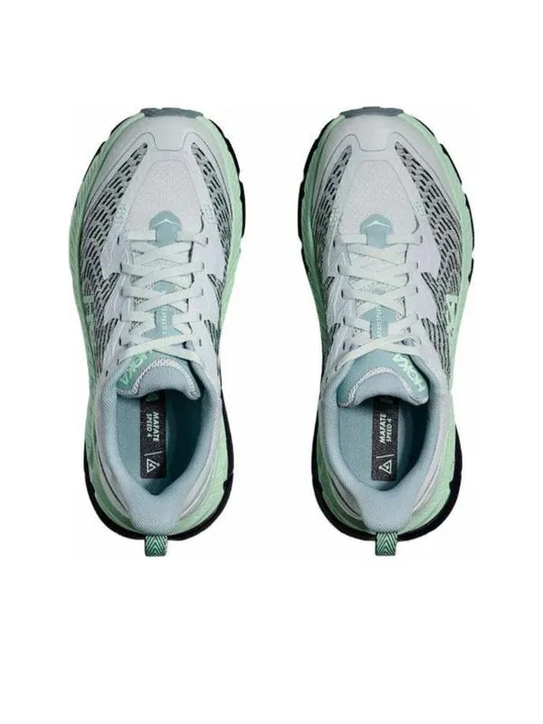 Кроссовки mafate speed 4 Hoka One One — изображение 3 из 4, зеленый