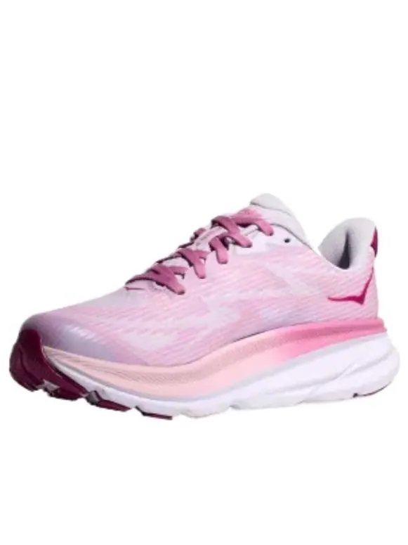 Кроссовки (GS) HOKA ONE ONE Clifton 9 'Starlight Glow Wildflower' — изображение 4 из 6, розовый