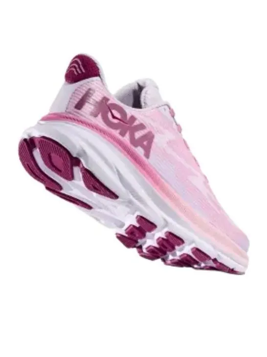 Кроссовки (GS) HOKA ONE ONE Clifton 9 'Starlight Glow Wildflower' — изображение 6 из 6, розовый