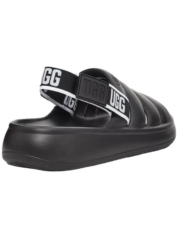 Кроссовки sport yeah slide 'black white' Ugg — изображение 3 из 4, черный/белый