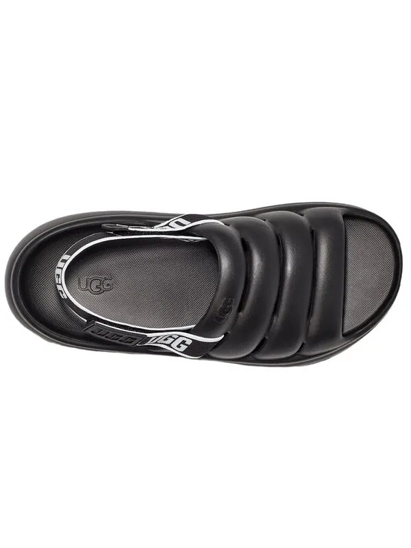 Кроссовки sport yeah slide 'black white' Ugg — изображение 4 из 4, черный/белый