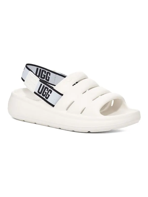 Сандалии sport yeah slide 'white' Ugg — изображение 4 из 4, белый