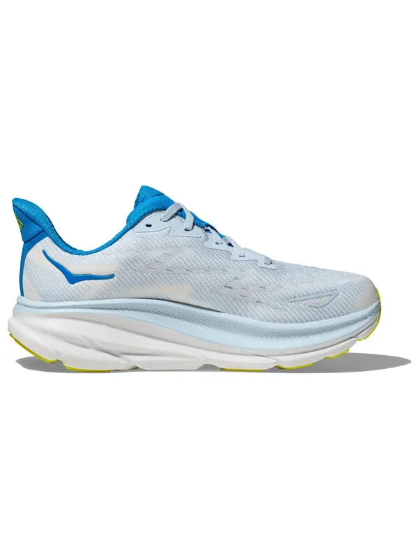 Кроссовки clifton 9 wide 'ice blue evening primrose' Hoka One One — изображение 3 из 4, синий