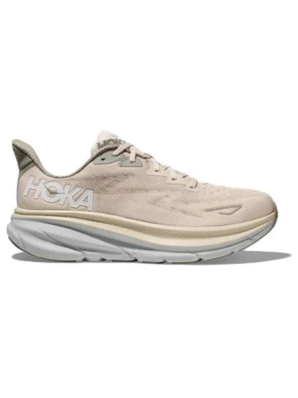 Кроссовки clifton 9 2e wide 'oat milk' Hoka One One — изображение 2 из 4, бежевый/белый