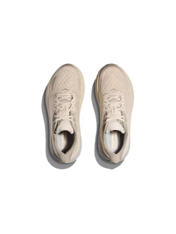 Кроссовки clifton 9 2e wide 'oat milk' Hoka One One — изображение 3 из 4, бежевый/белый