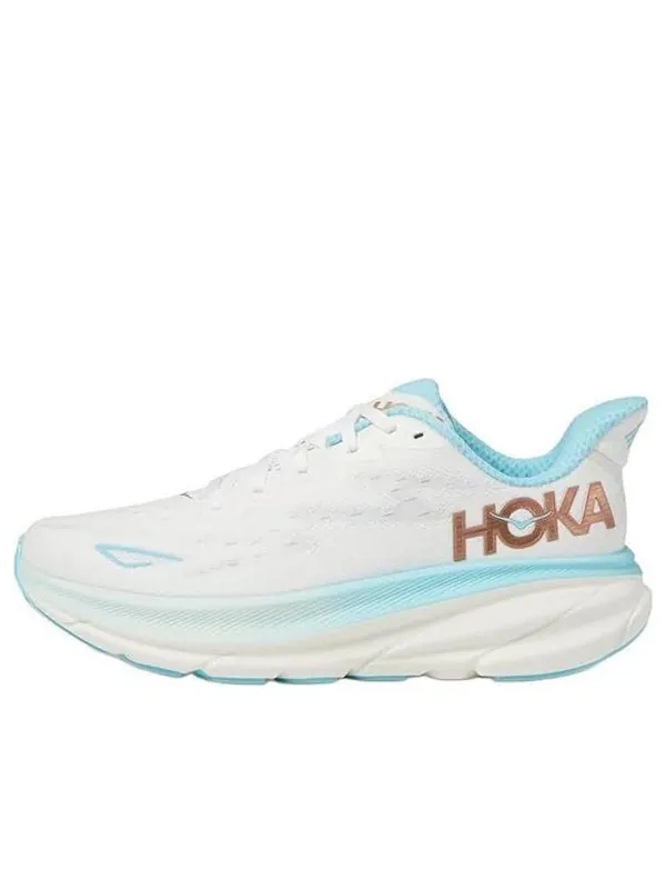 Кроссовки clifton 9 wide Hoka One One — изображение 1 из 4, белый
