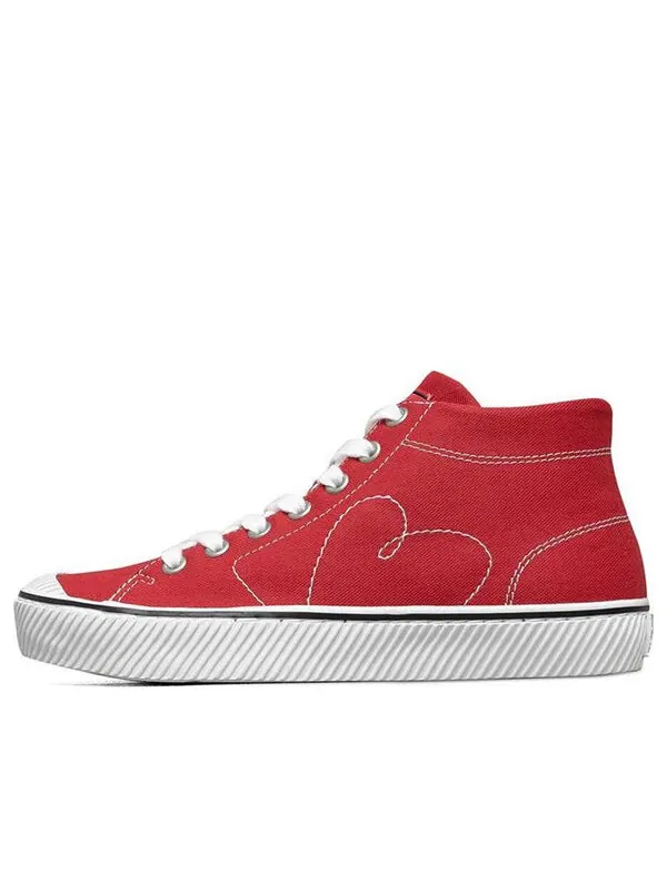 Кроссовки bobs b wild mid-top sneakers red Skechers — изображение 1 из 4, красный