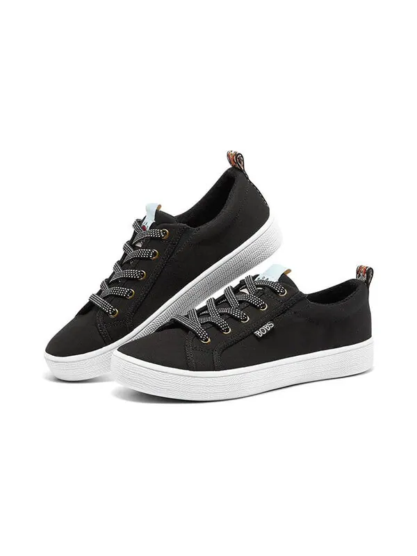 Кроссовки bobs b extra cute low sneakers black/white Skechers — изображение 3 из 4, черный/белый