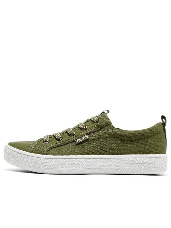 Кроссовки bobs b extra cute low-topsneakers oliver Skechers — изображение 1 из 4, оливковый зеленый