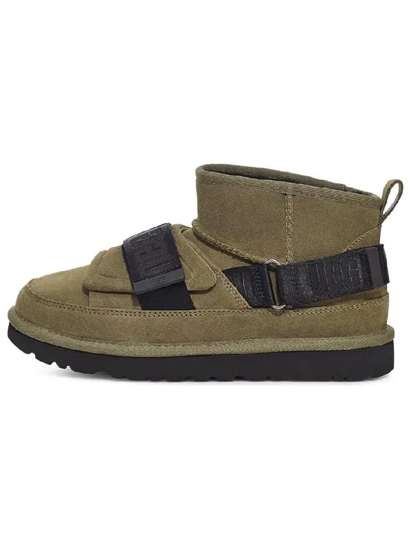 Кроссовки classic ultra mini hybrid 'olive' Ugg — изображение 2 из 4, оливковый зеленый