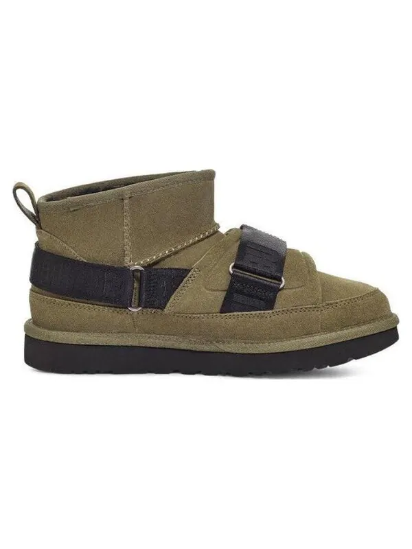 Кроссовки classic ultra mini hybrid 'olive' Ugg — изображение 3 из 4, оливковый зеленый