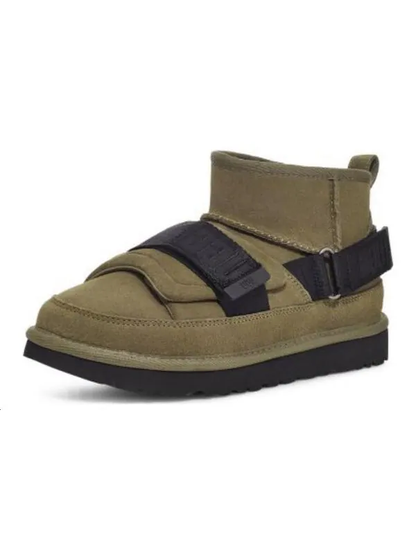 Кроссовки classic ultra mini hybrid 'olive' Ugg — изображение 4 из 4, оливковый зеленый