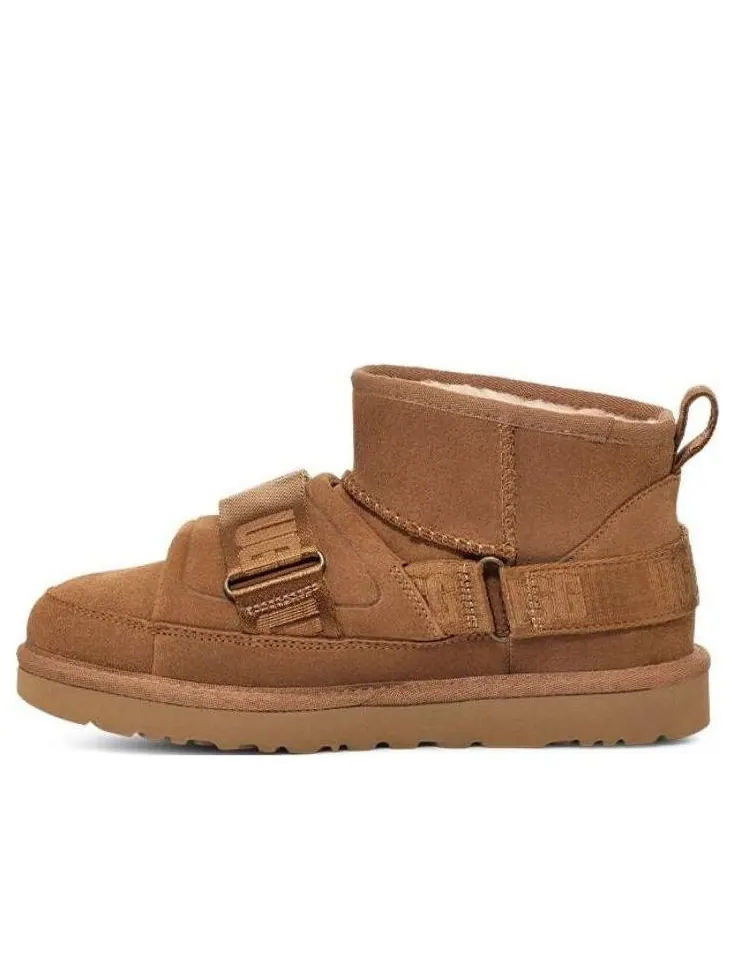 Угги (WMNS) UGG Classic Ultra Mini Hybrid Boot 'Chestnut' — изображение 1 из 5, коричневый