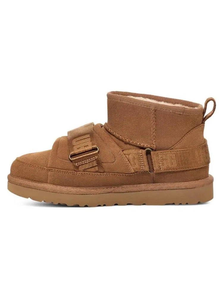 Угги (WMNS) UGG Classic Ultra Mini Hybrid Boot 'Chestnut' — изображение 2 из 5, коричневый