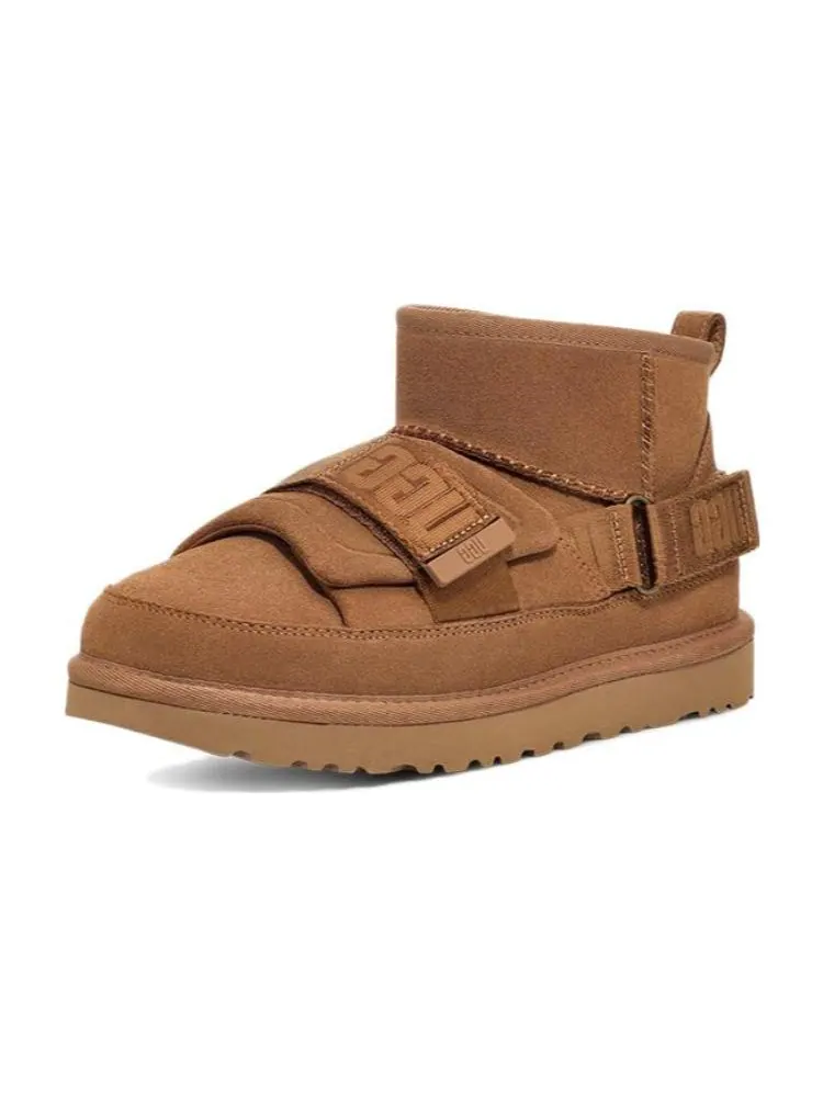 Угги (WMNS) UGG Classic Ultra Mini Hybrid Boot 'Chestnut' — изображение 3 из 5, коричневый