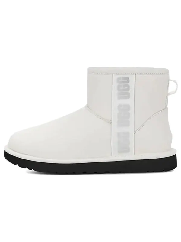 Ботинки UGG с логотипом сбоку — изображение 2 из 4, белый