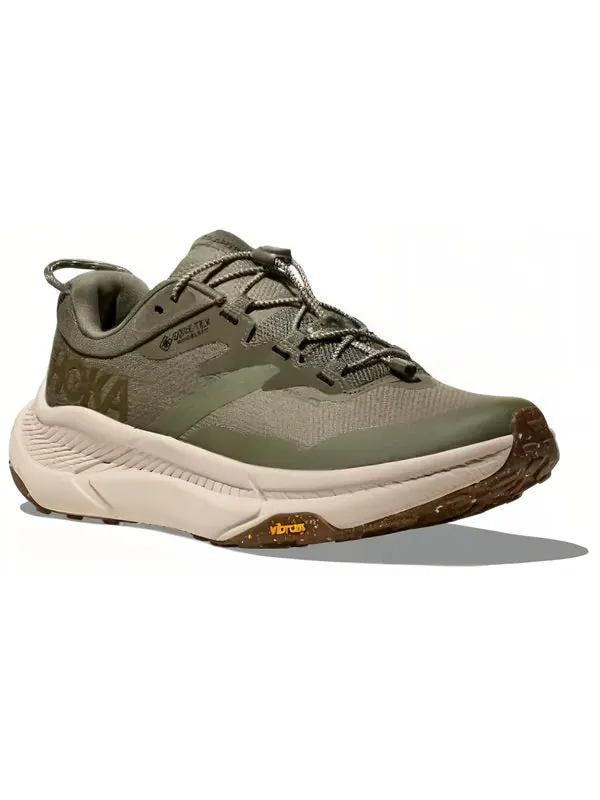 Кроссовки transport gore-tex 'slate oat milk' Hoka One One — изображение 4 из 4, зеленый